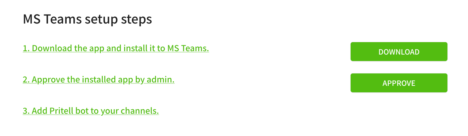 Microsoft app approve